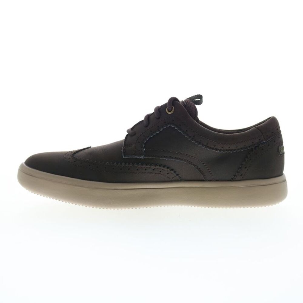 Rockport Mens Colle Wingtip Brown Shoes (NWT) - Picture 3 of 4